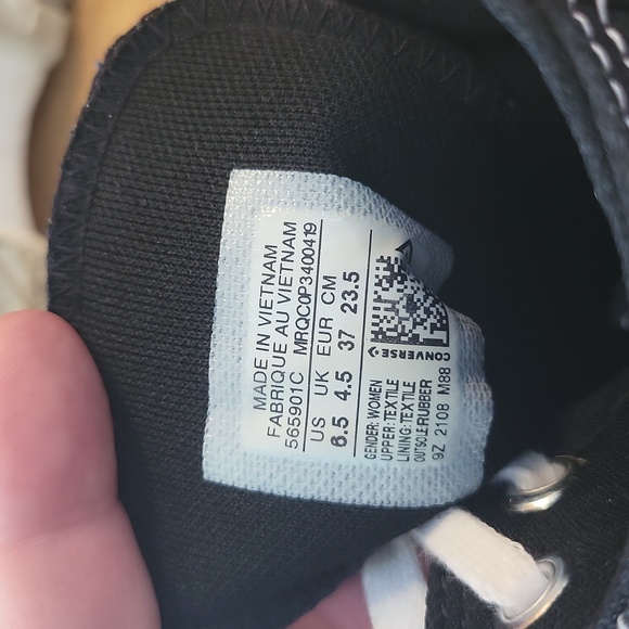 Lifted Platform Converse All Star Chuck Taylor - Picture 8 of 8